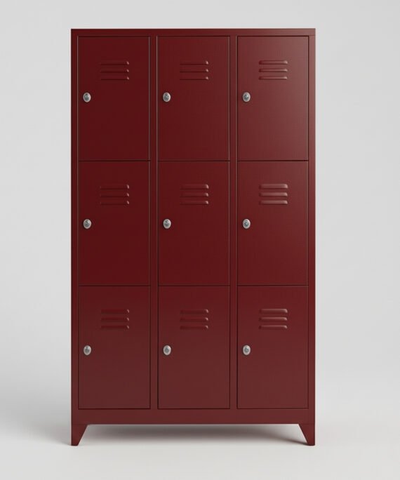 Özel Üretim Metal Dokuzlu Soyunma Dolabı